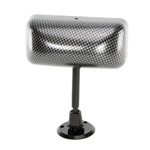 Race Style Interior Mirror Disc Mount Standard Carbon Effect 116mm - Car Builder Solutions