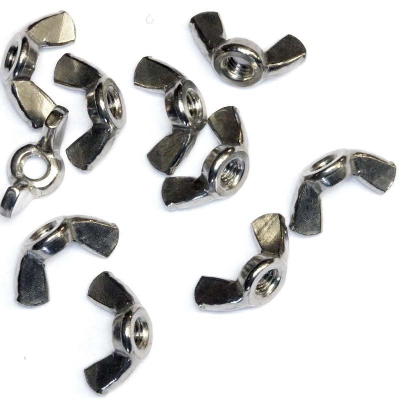 M5 Stainless Wing Nuts Pack Of 10 - Car Builder Solutions