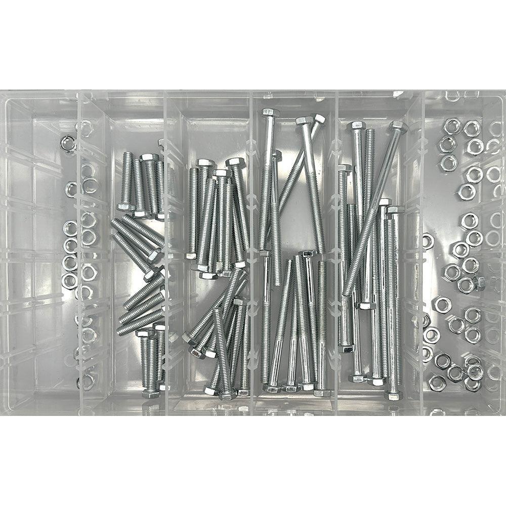 100 Piece M6 Nut And Bolt Pack - Car Builder Solutions