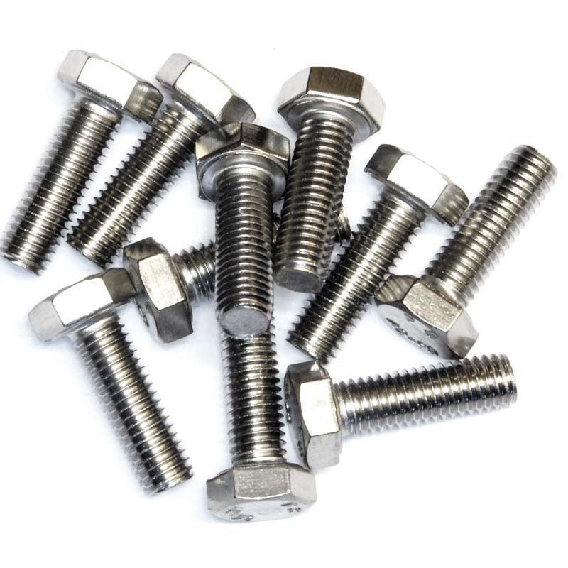 M8 x 25mm Hex Head Bolt Pack Of 10 - Car Builder Solutions