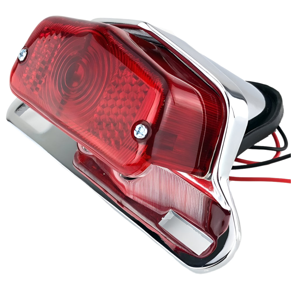 Rectangle Rear Motorcycle Light Lucas Style Motorcycle Rear Light – Car Builder Solutions