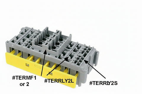 6 Mini Fuse and 4 Micro Relay Module with Side Retainer - Car Builder Solutions