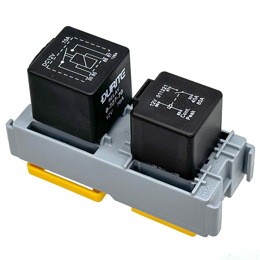 1 Standard Relay and 1 Heavy Duty Relay Module - Car Builder Solutions