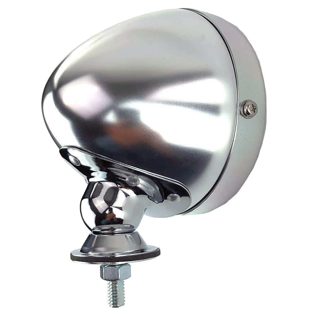 Lightweight Aluminium Gp Mirror Polished 100mm - Car Builder Solutions