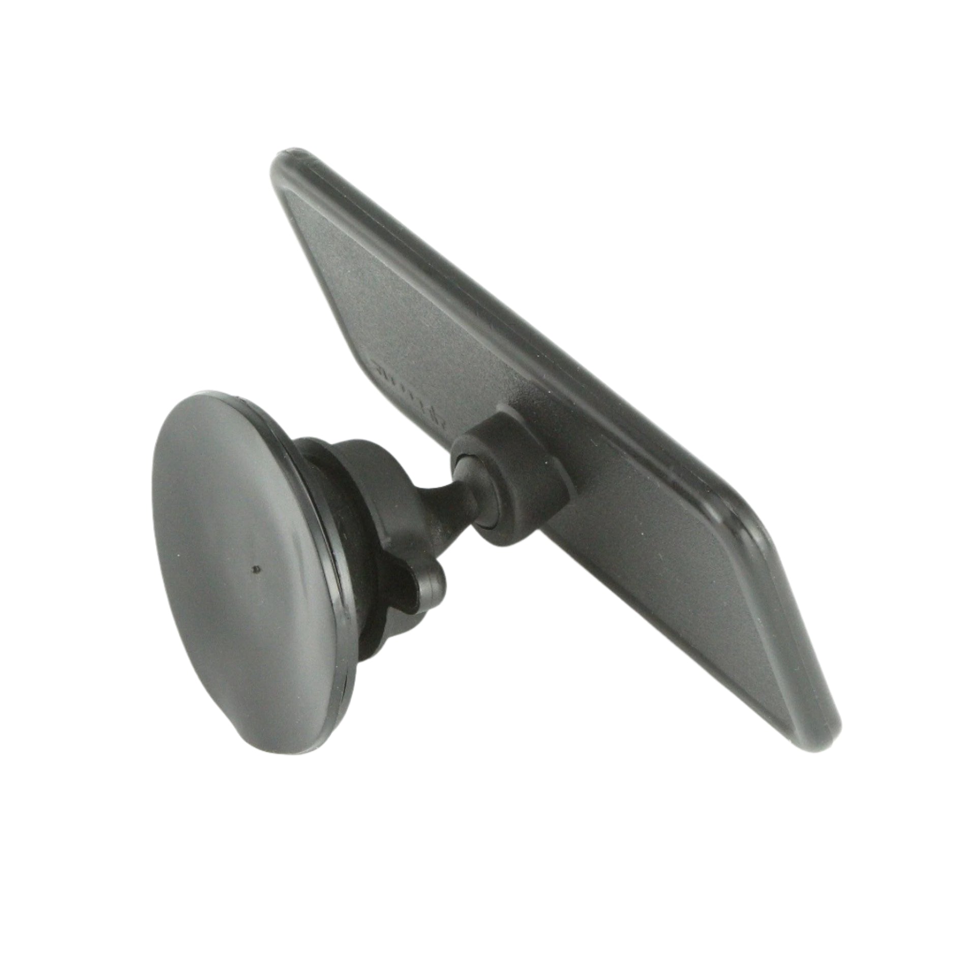 Small Suction Mount Interior Mirror Black 113mm - Car Builder Solutions