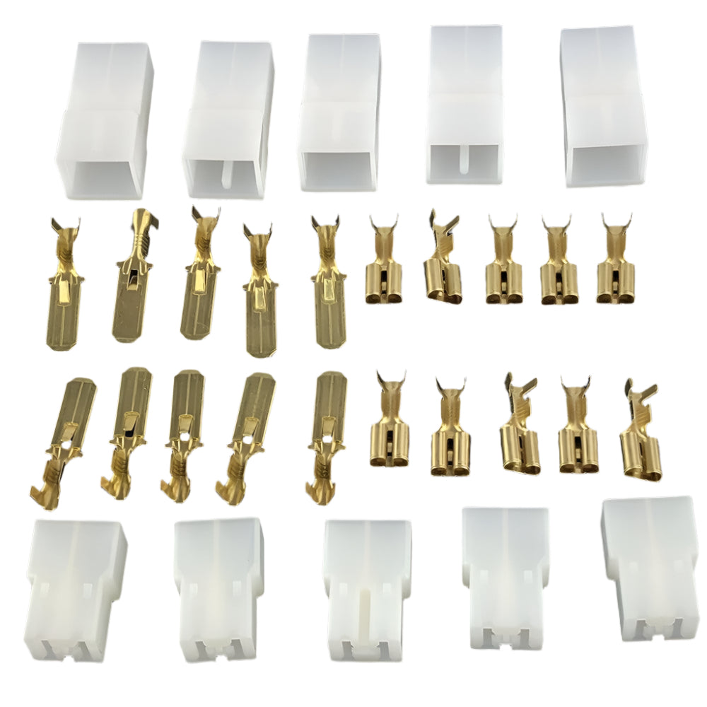 Multipin Wiring Connectors 2 Way Pack Of 5 – Car Builder Solutions
