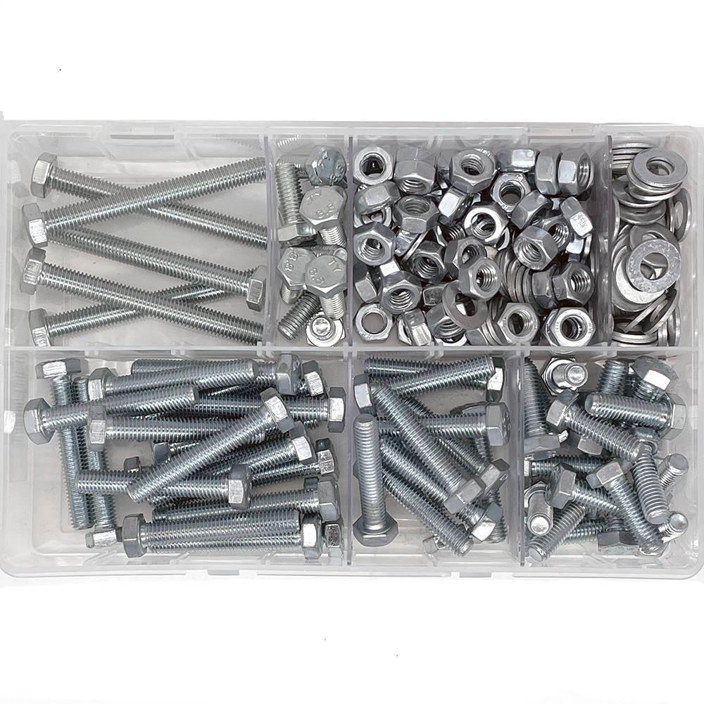 M8 Nut And Bolt Selection Pack Of 220 - Car Builder Solutions