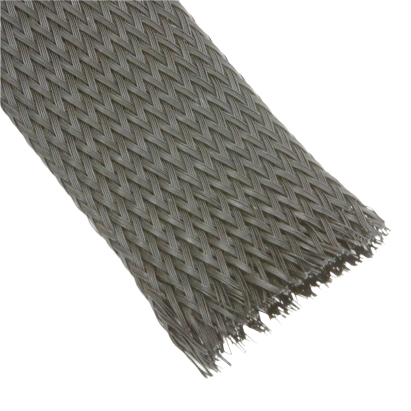 38mm Black Nylon Braided Cable Sleeving | Per Metre | Cable Tidy ...