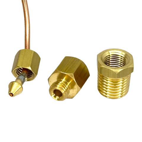 Mechanical Oil Pressure Gauge Installation Kit - 1/8