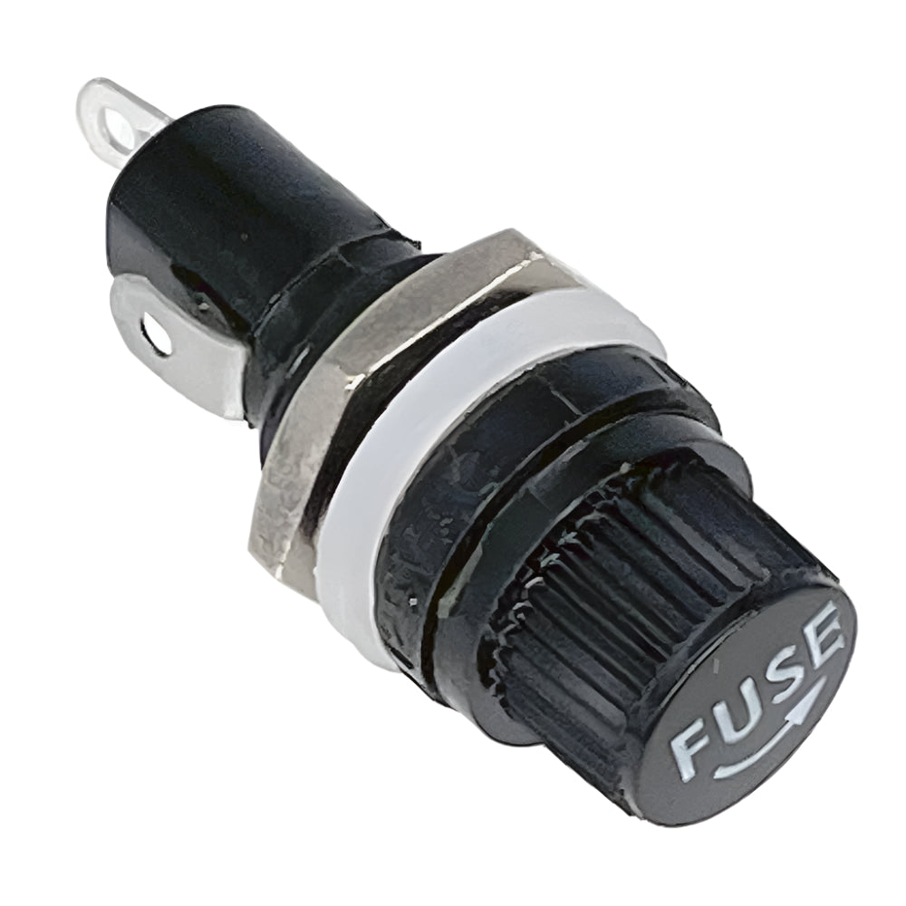 Panel Mount 20mm Glass Fuse Holder - Car Builder Solutions