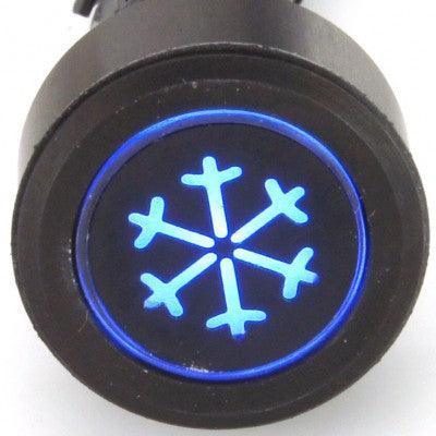 Black Billet Aluminium Switch Latching
