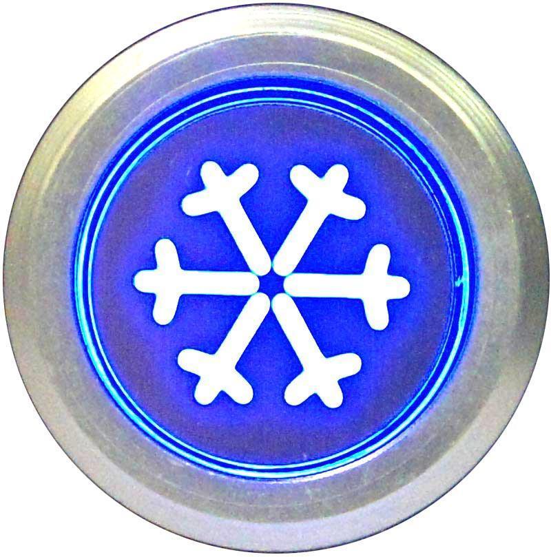Natural Billet Aluminium Switch Momentary