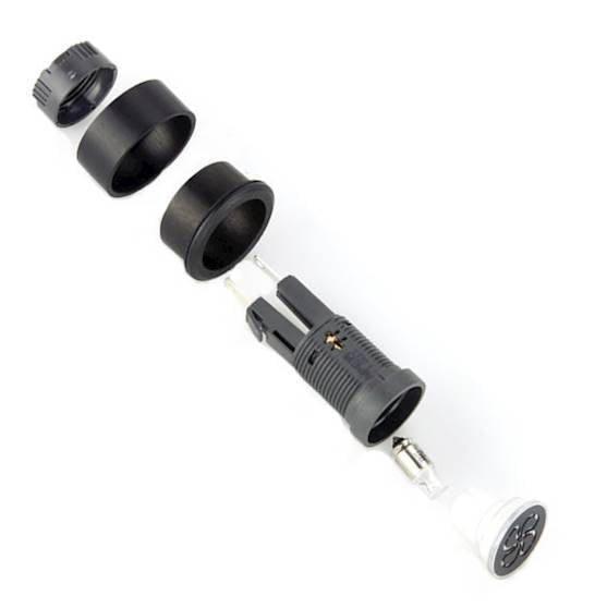 Black Billet Aluminium Switch Plain Latching - Car Builder Solutions