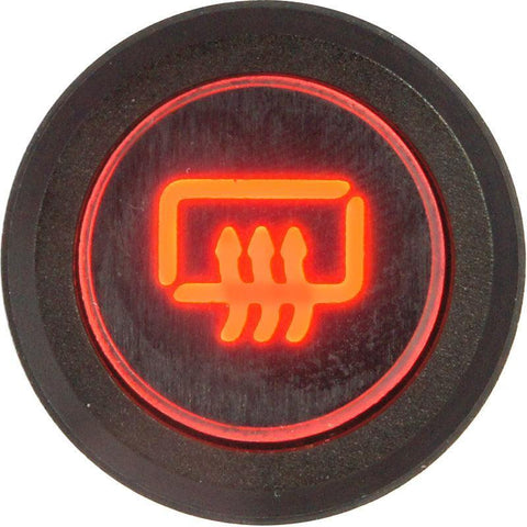 Black Billet Aluminium Switch Momentary
