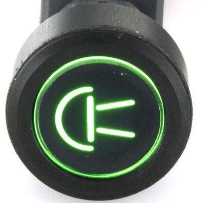 Black Billet Aluminium Switch Latching