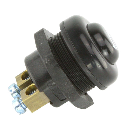 All Black Push Button Horn Switch - Car Builder Solutions