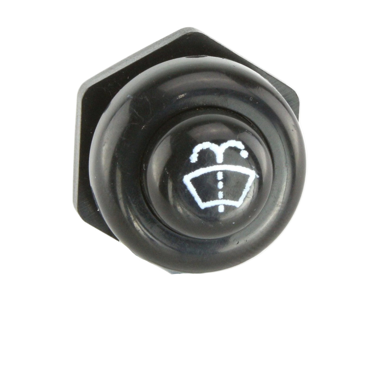 All Black Push Button Washer Switch - Car Builder Solutions