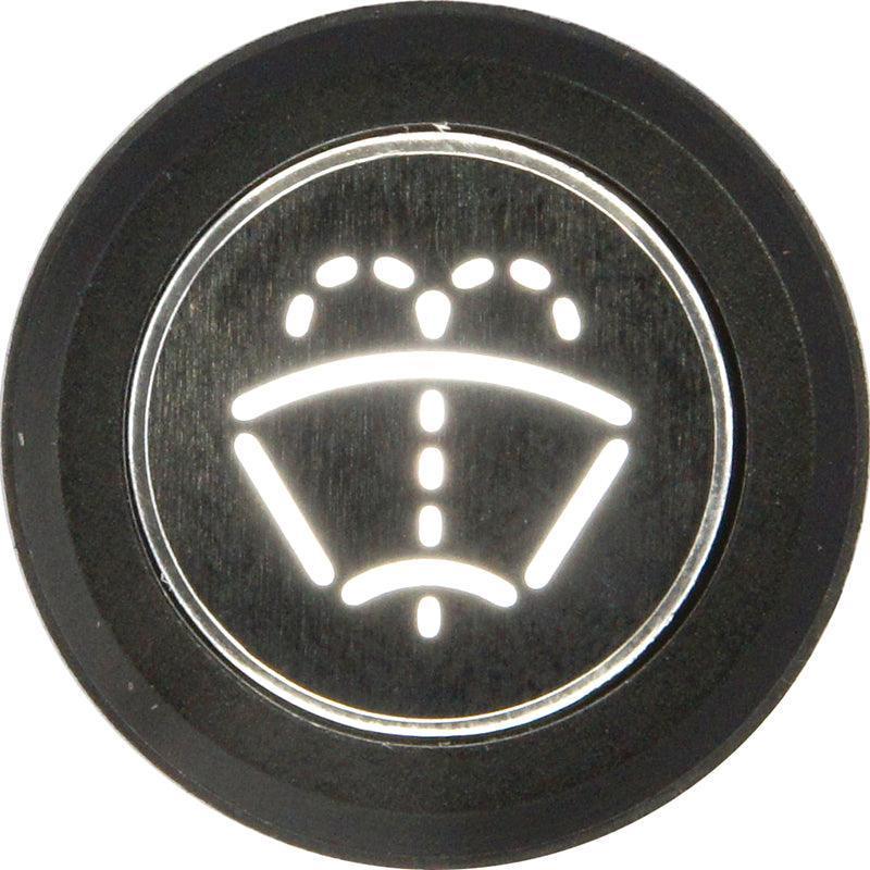 Black Billet Aluminium Washers Switch - Car Builder Solutions
