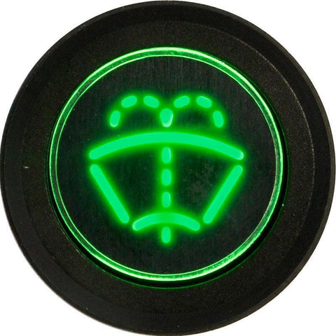 Black Billet Aluminium Washers Switch - Car Builder Solutions