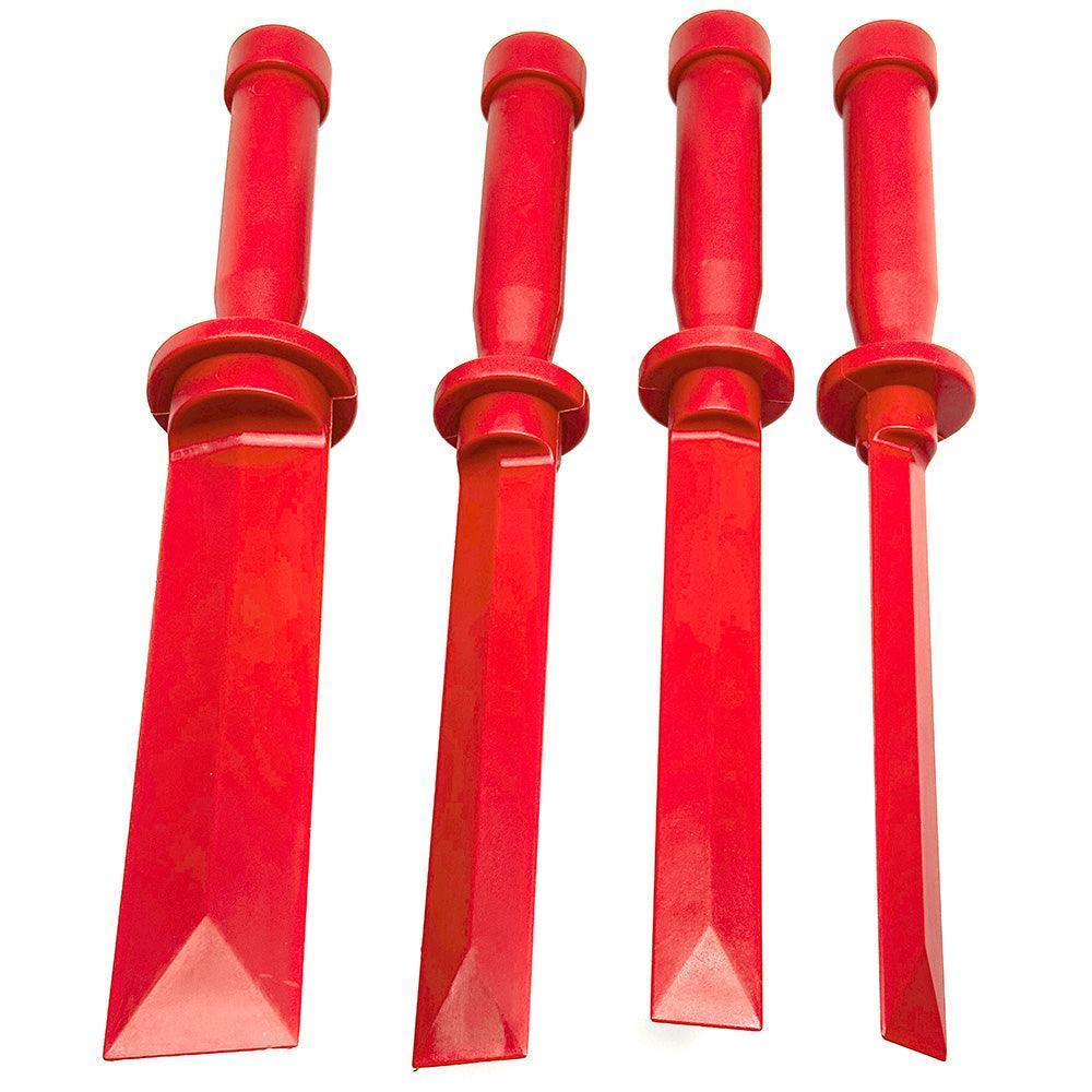 4 Piece Plastic Scraper Set - Car Builder Solutions