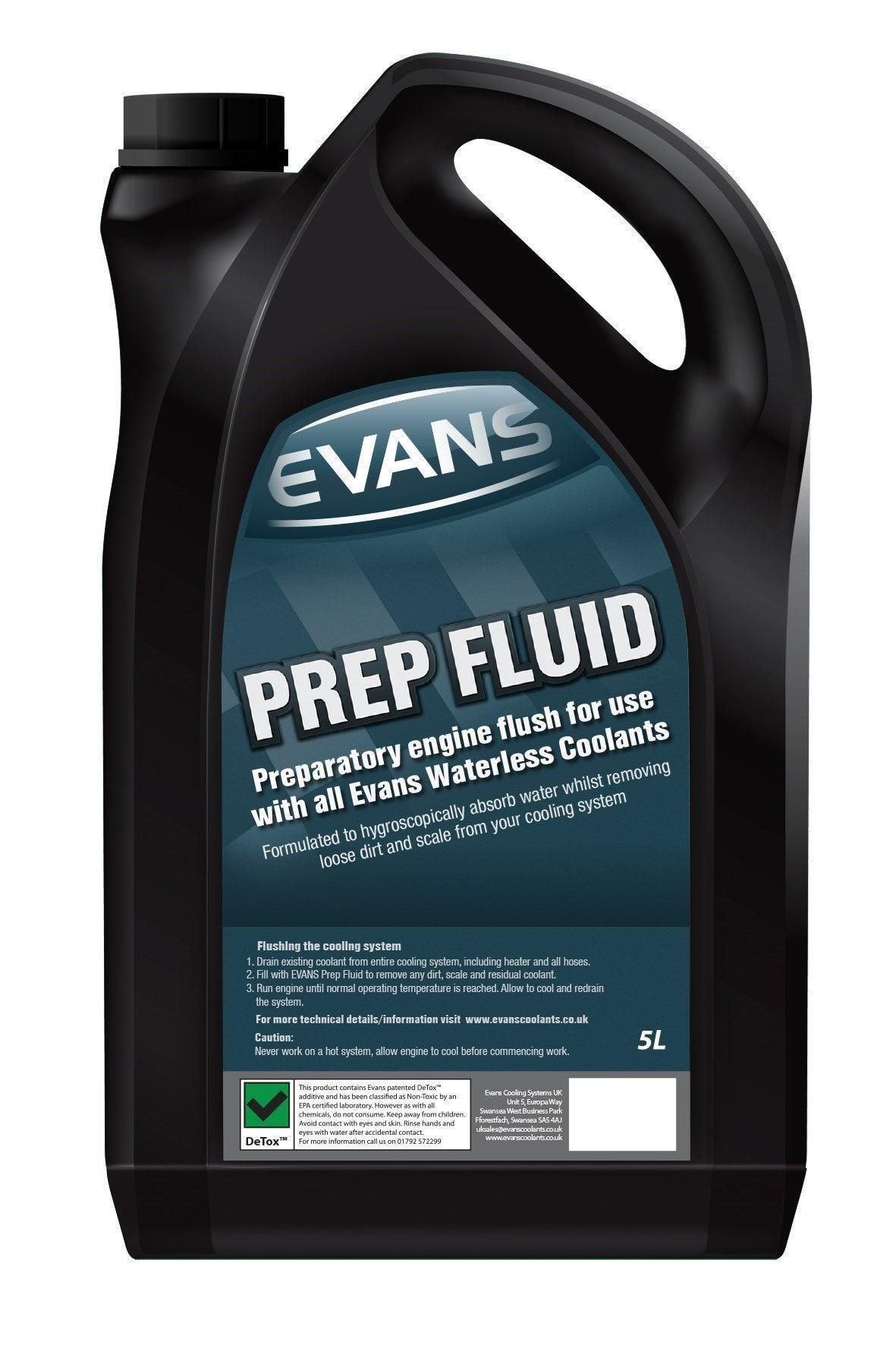 Evans Waterless Coolant Prep Fluid 5 Litre - Car Builder Solutions