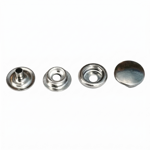 Stainless Steel Press Studs Pack Of 10 - Car Builder Solutions