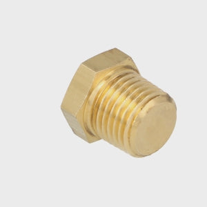 Brass Blanking Plug 1/4" BSPT - Car Builder Solutions
