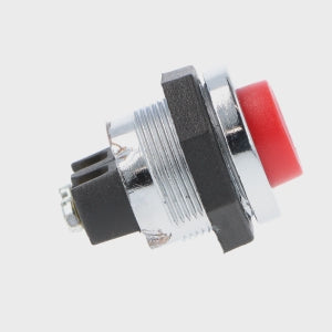 Push Button Red & Chrome - Car Builder Solutions