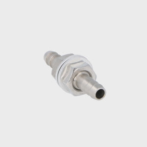 STAINLESS STEEL STRAIGHT BULKHEAD JOINER FOR 8mm HOSES Car Builder Solutions