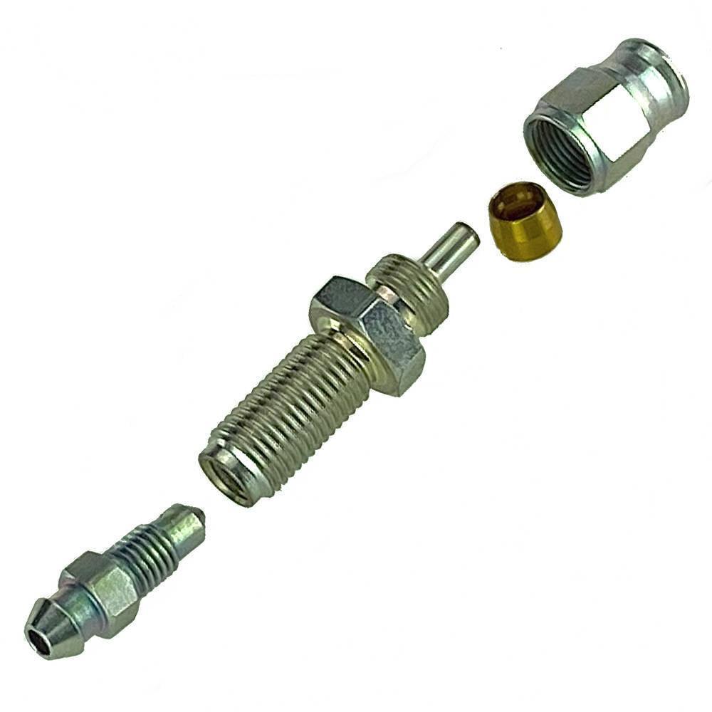 Brake Hose Bulkhead Nut – 7/8 X 18NS – Steel Plated – Brake Hoses Unlimited (Vintage Part)