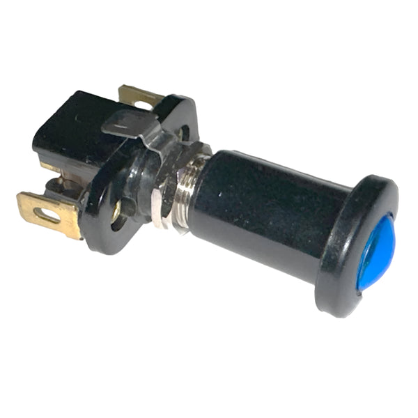 Blue Illuminated Push-Pull Switch | 16A | 12mm Mount | Easy Install ...