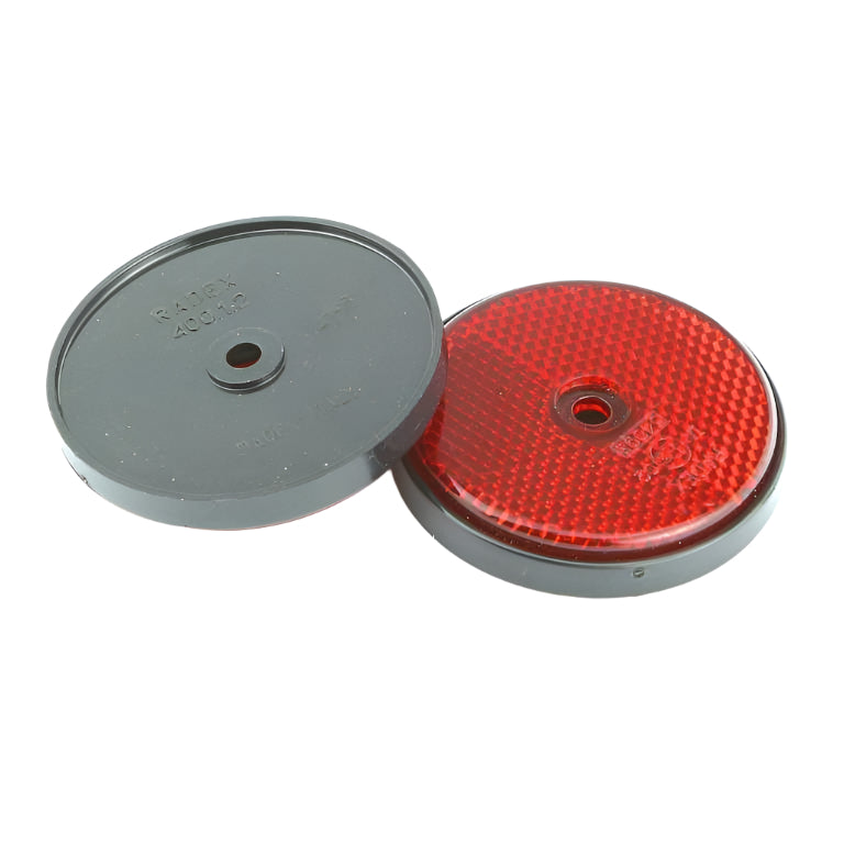 Red Rear Reflectors 60mm Round – Car Builder Solutions