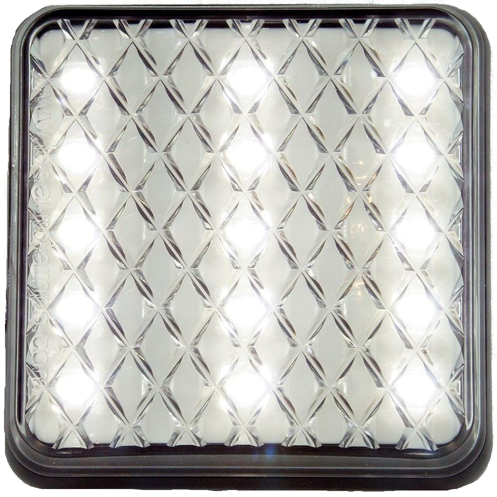 Modern Reverse Light Surface Mount Square LED Reverse Light 80 x 80mm – Car Builder Solutions