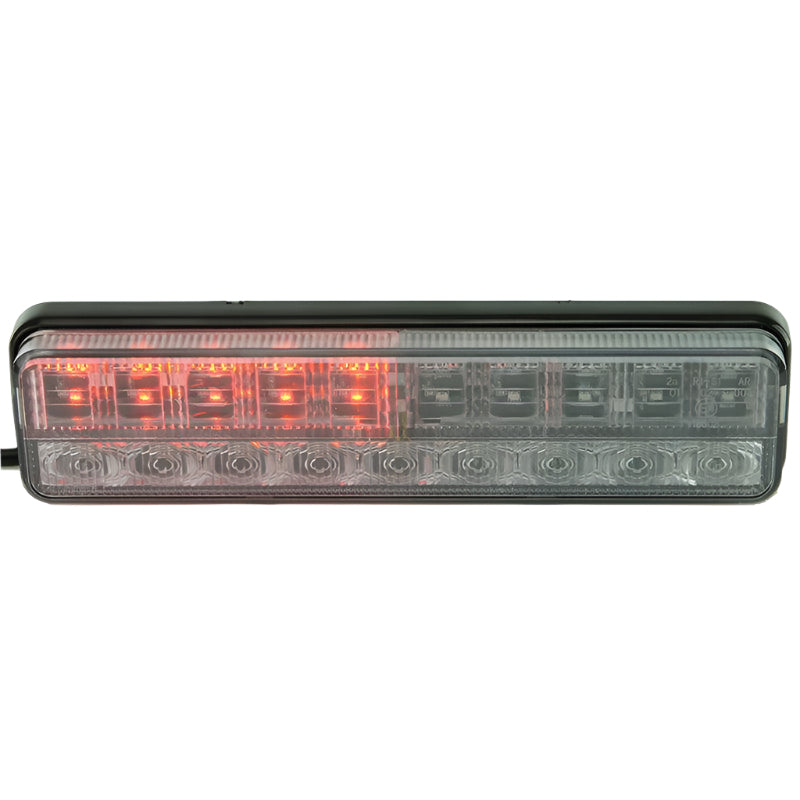 Slimline LED Rectangular Stop Tail Indicator Reverse 200mm - Car Builder Solutions