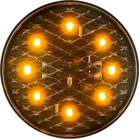 80mm Round Self Adhesive Clear Lens Indicator - Car Builder Solutions