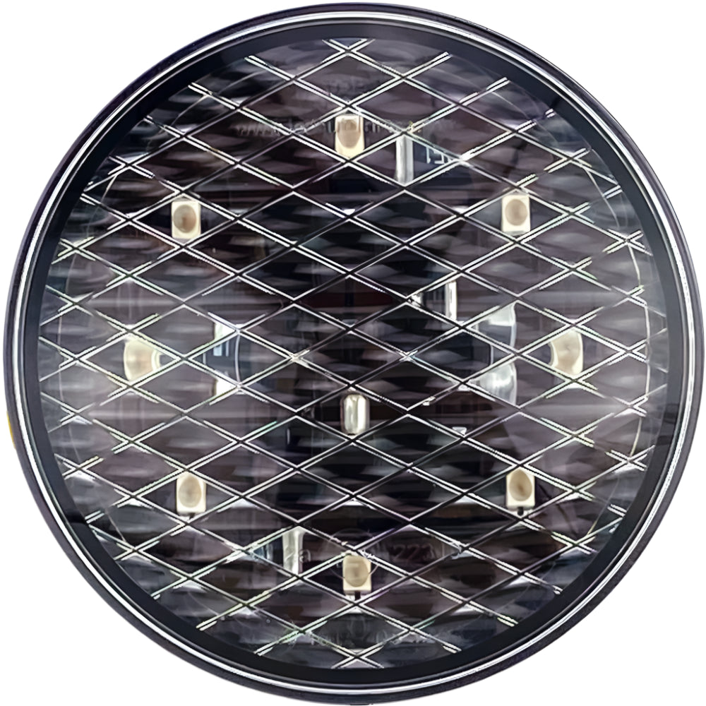 80mm Round Self Adhesive Clear Lens Indicator - Car Builder Solutions