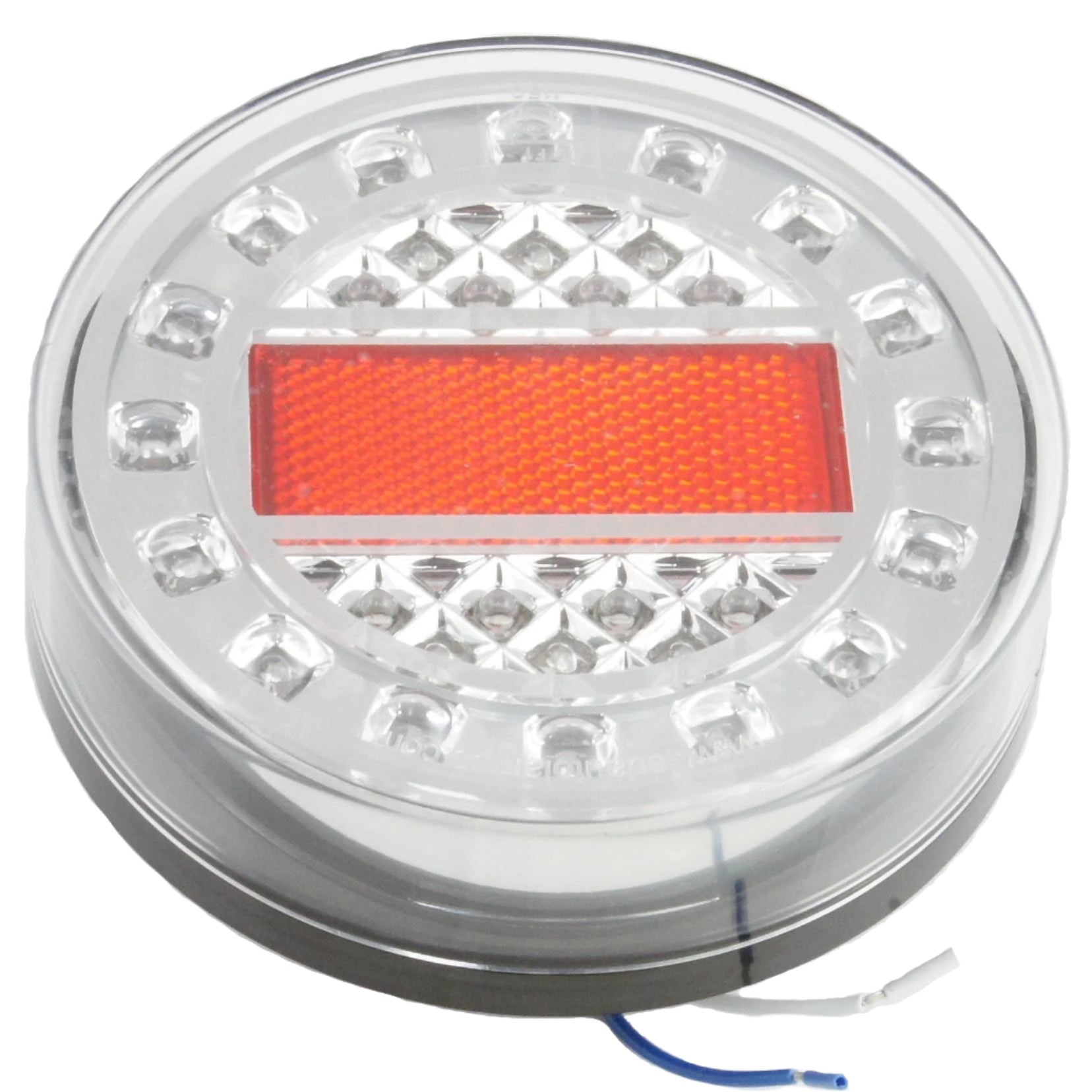 LED Rear Fog Light With Reflector 125mm - Car Builder Solutions