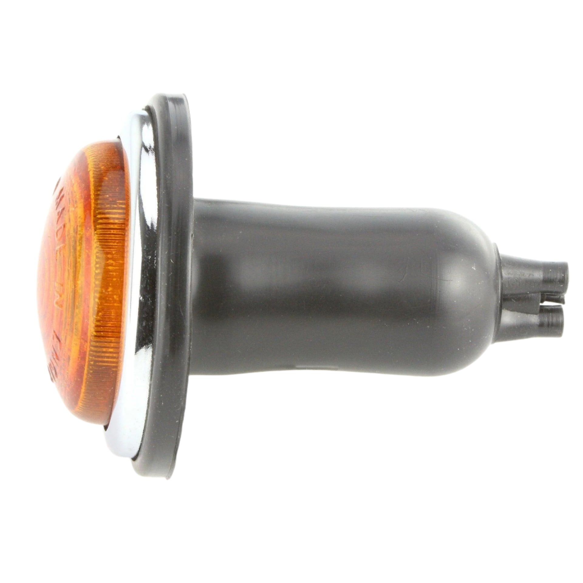 Lucas Glass Lens Classic Amber Indicator 73mm Pair - Car Builder Solutions