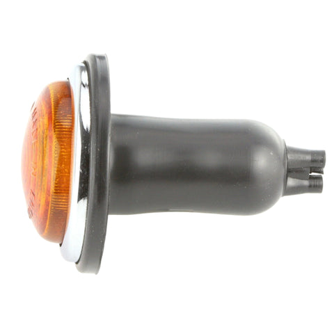 Lucas Glass Lens Classic Amber Indicator 73mm Pair - Car Builder Solutions