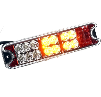 LED Rectangular All-In-One Rear Lamp With Built-In Reflector 190mm - Car Builder Solutions