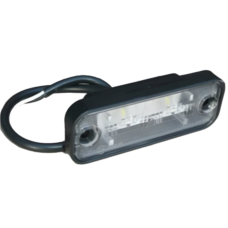 Recess Mount LED Number Plate Light 82mm - Car Builder Solutions