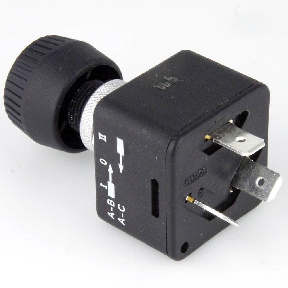 D Spring For Rotation Switch Black Rotary Switch 3 Position Spring Return – Car Builder Solutions