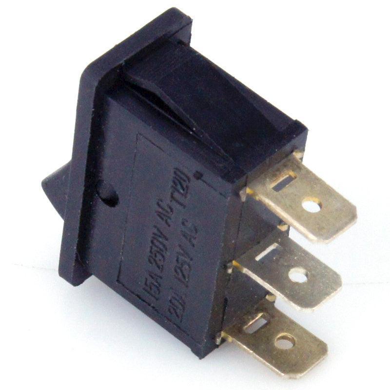 Rectangular Black Rocker Switch 12V 16A On/Off/On | RS31153 – Car ...
