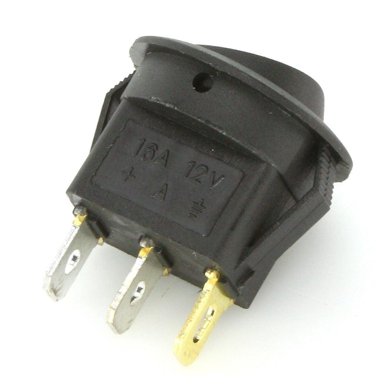 Mini Rocker Switch Illuminated Amber – Car Builder Solutions