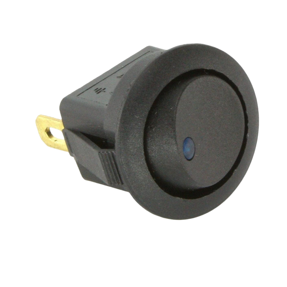 Mini Rocker Switch Illuminated Blue – Car Builder Solutions