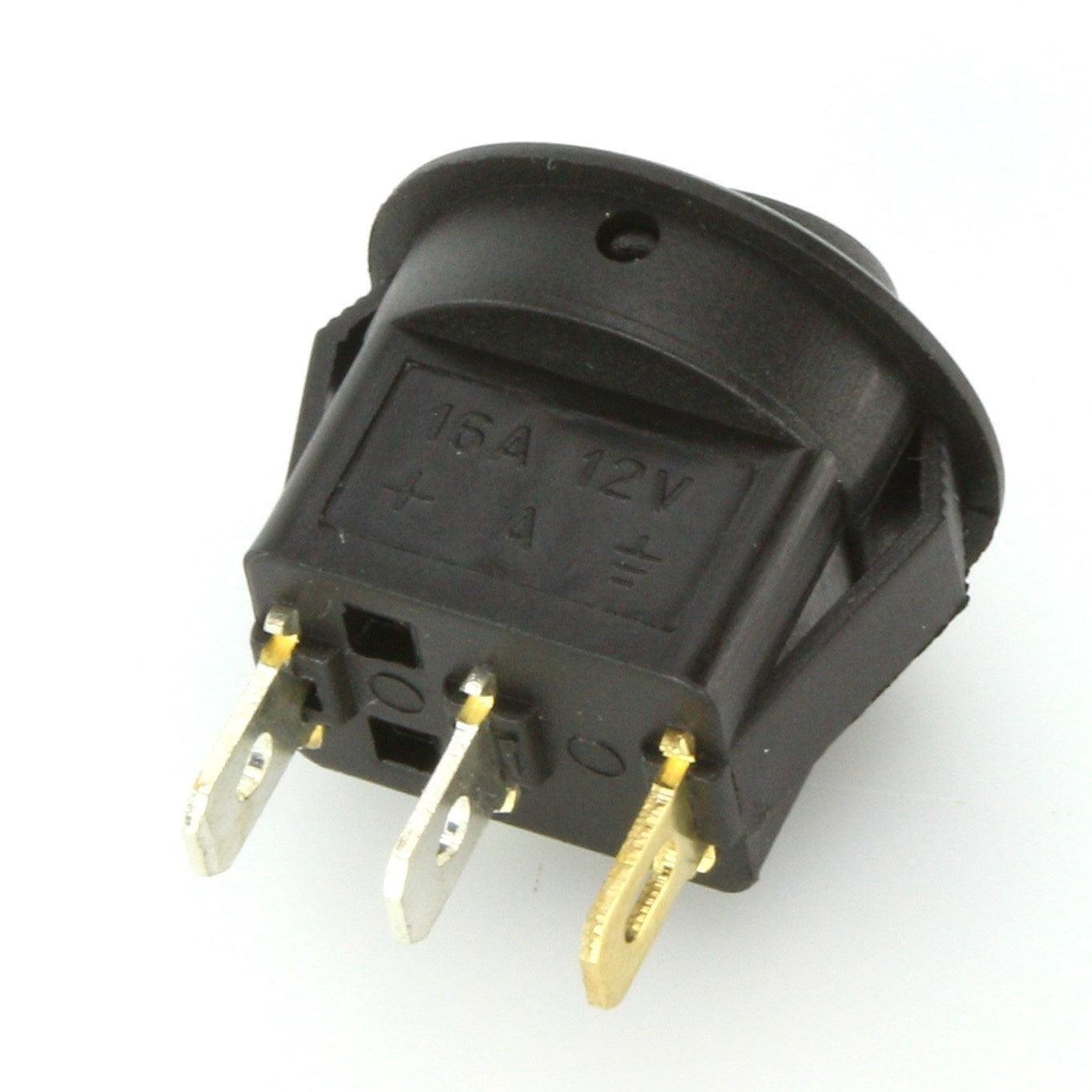 Mini Rocker Switch Illuminated Green – Car Builder Solutions