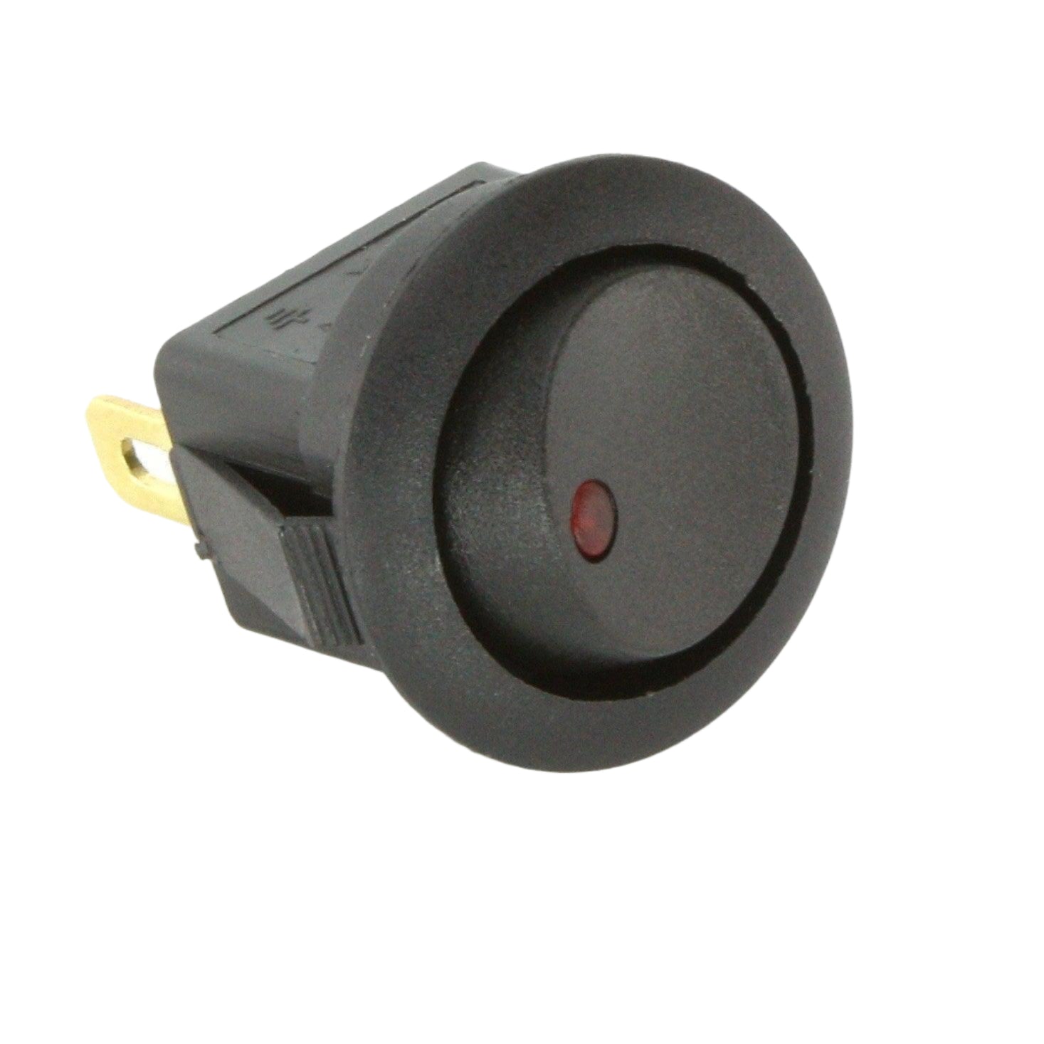 Mini Rocker Switch Illuminated Red - Car Builder Solutions