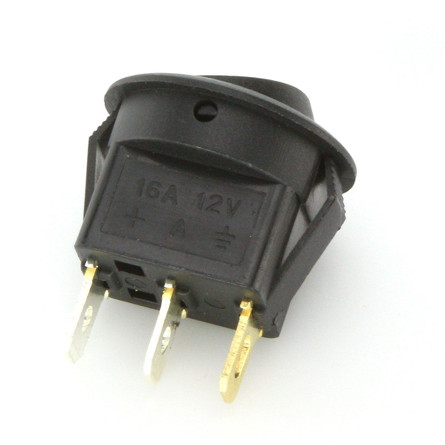 Illuminated Red Mini Rocker Switch | 23mm, 10A | Easy Install – Car ...