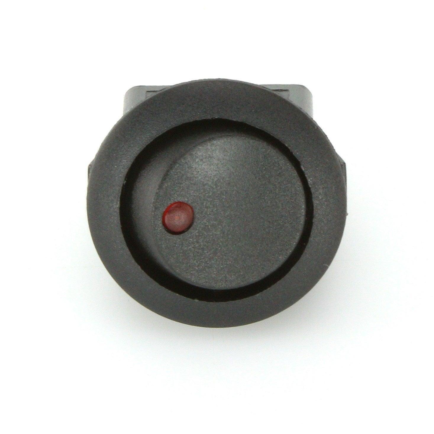 Mini Rocker Switch Illuminated Red – Car Builder Solutions