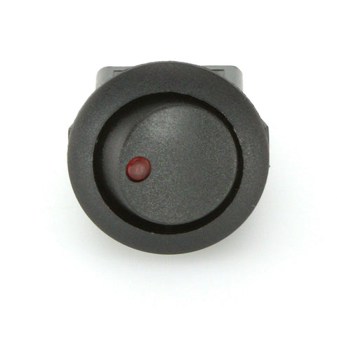 Mini Rocker Switch Illuminated Red - Car Builder Solutions